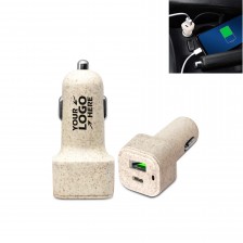 Wheat Straw Car Charger